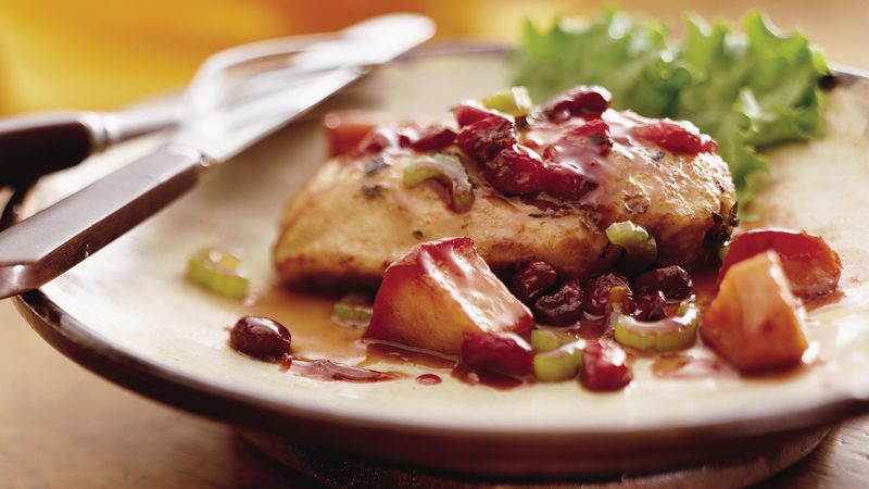 Apple-Cranberry-Sage Chicken