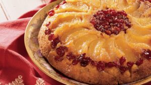 Apple-Cranberry Upside-Down Cake