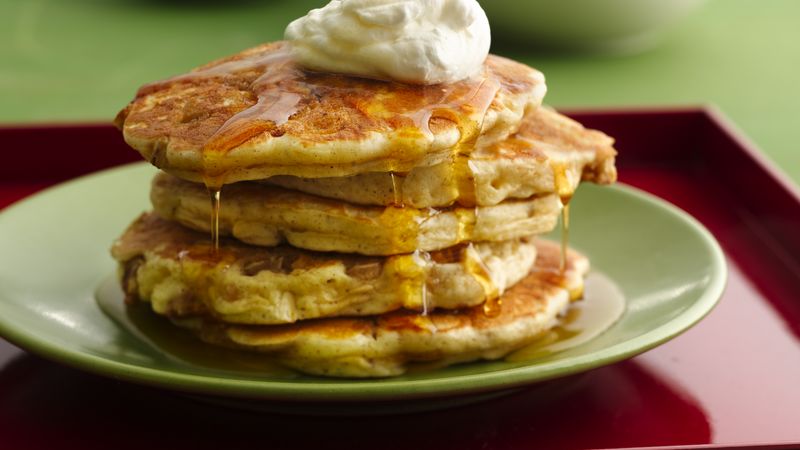 Apple Crisp Pancakes