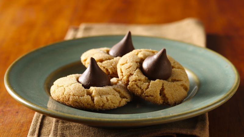 Bisquick Peanut Butter Blossom Cookies