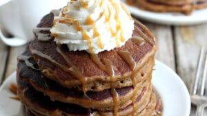 Caramel Latte Pancakes