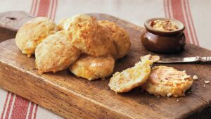 Cheese Biscuits with Chipotle Butter