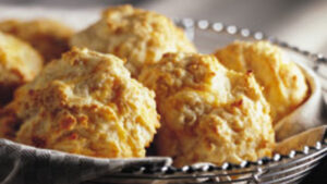 Cheese-Garlic Biscuits (lighter recipe)