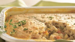 Chicken Pot Pie with Herb Crust