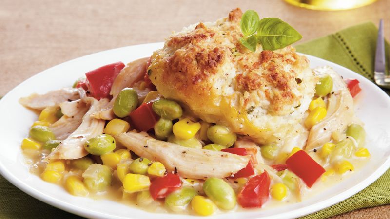 Chicken Succotash Pot Pie