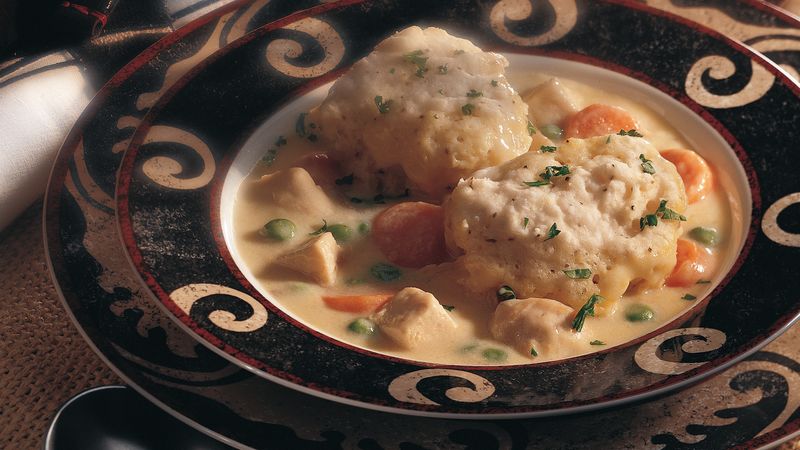 Chicken and Peppery Dumplings