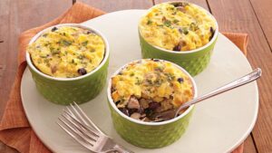 Corn-Topped Pork Pot Pies