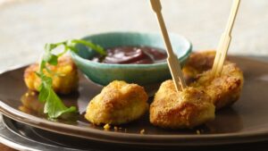 Cornmeal-Coated Chicken Bites