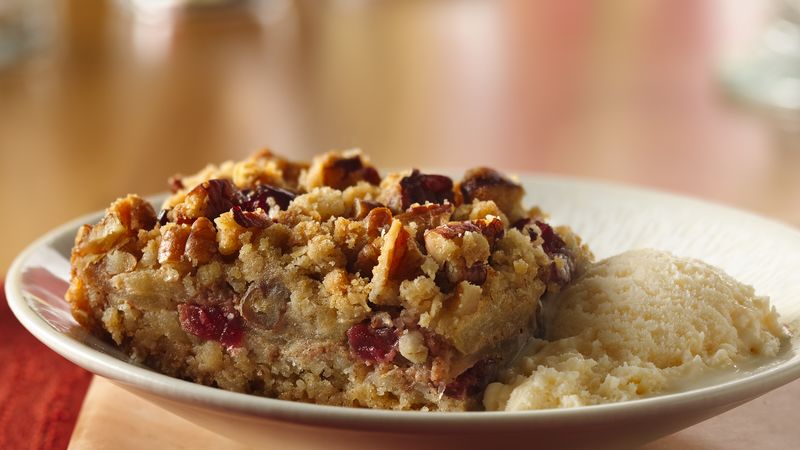 Easy Apple-Cranberry Dessert Squares