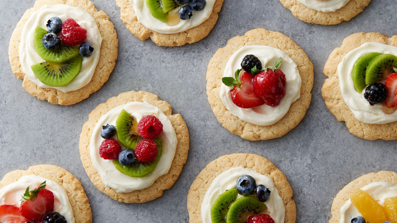 Easy Fruit Cookie Tarts