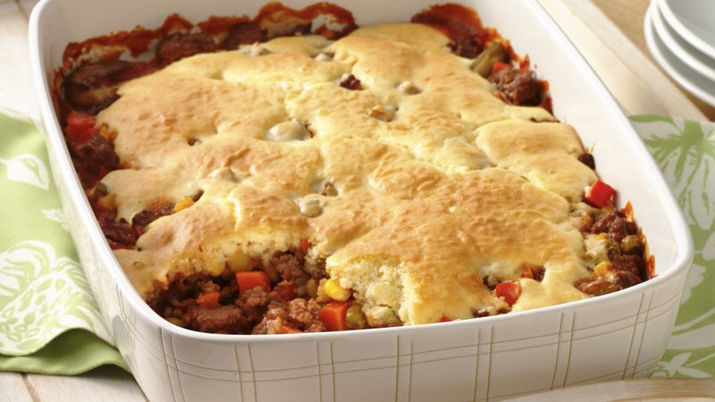 Easy Hamburger Pot Pie