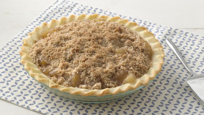 Extra Easy Gluten-Free Streusel Apple Pie