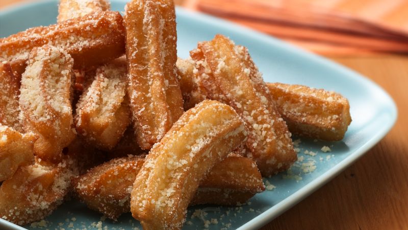 Garlic and Parmesan Churros