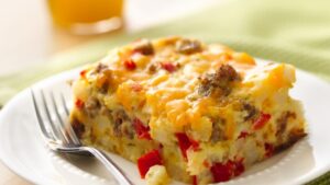 Gluten-Free Impossibly Easy Breakfast Bake