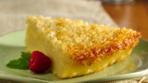 Gluten-Free Impossibly Easy Coconut Pie