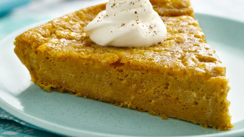 Gluten-Free Impossibly Easy Pumpkin Pie