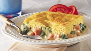 Ham and Broccoli Cheese Pot Pie