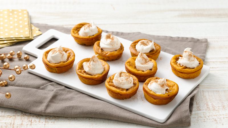 Impossibly Easy Mini Pumpkin Pies