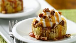 Impossibly Easy Salted Caramel Apple Mini Pies