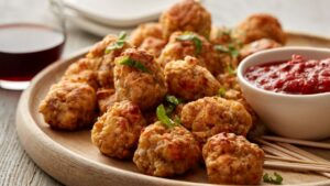 Italian Sausage Cheese Balls