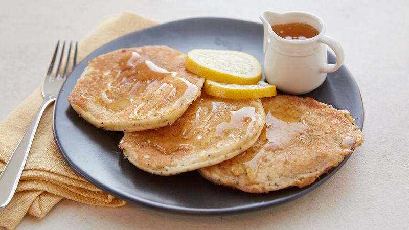 Lemon-Poppy Seed Pancakes