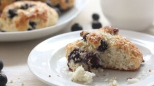Loaded Blueberry Biscuits