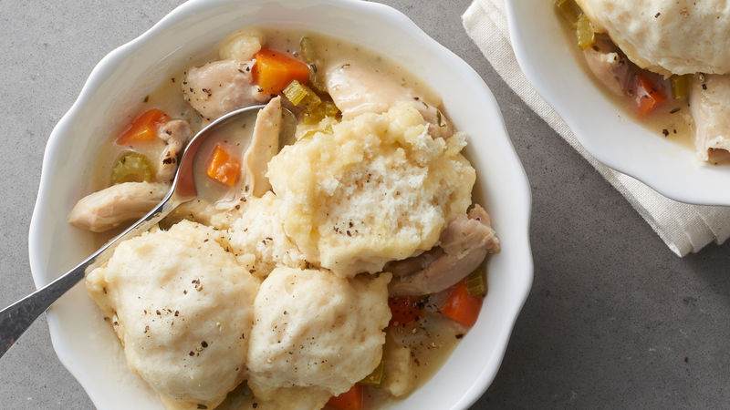 Make-Ahead Chicken and Dumplings