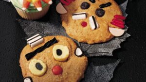 Make-a-Face Pumpkin Cookies