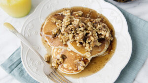 Maple Walnut Pancakes