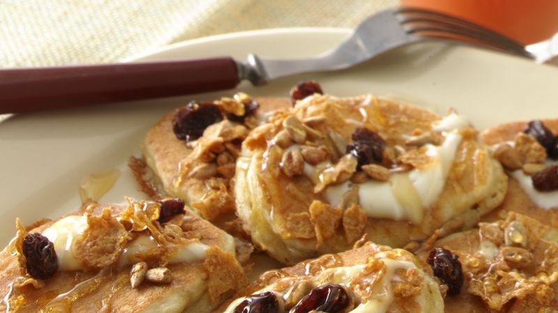 Nutty Whole-Grain Silver Dollar Pancakes