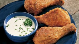 Oven-Fried Ranch Drumsticks