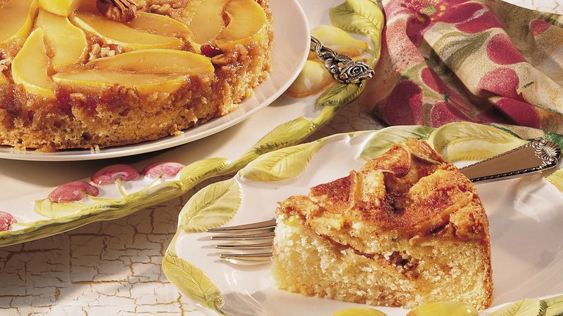 Pear Upside-Down Cake