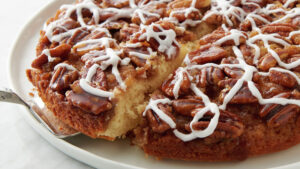 Pecan Pie Upside-Down Cake