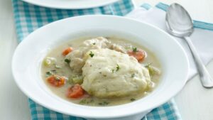 Pressed for Thyme Chicken and Dumplings