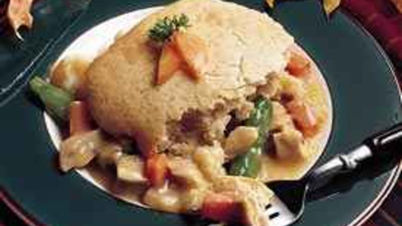 Reduced-Fat Chicken Pot Pie