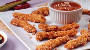 Sesame Pork Strips