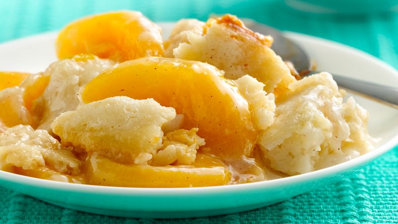 Slow-Cooker Peach Cobbler