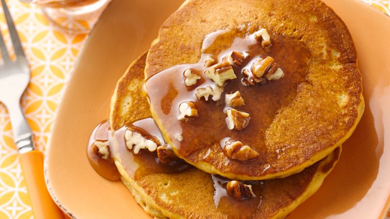 Spicy Pumpkin Pancakes