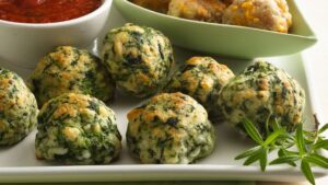 Spinach-Cheese Balls