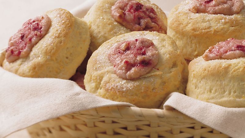 Strawberry-Cream Cheese Biscuits