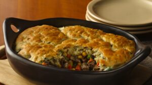 Wild Rice and Mushroom Pot Pie